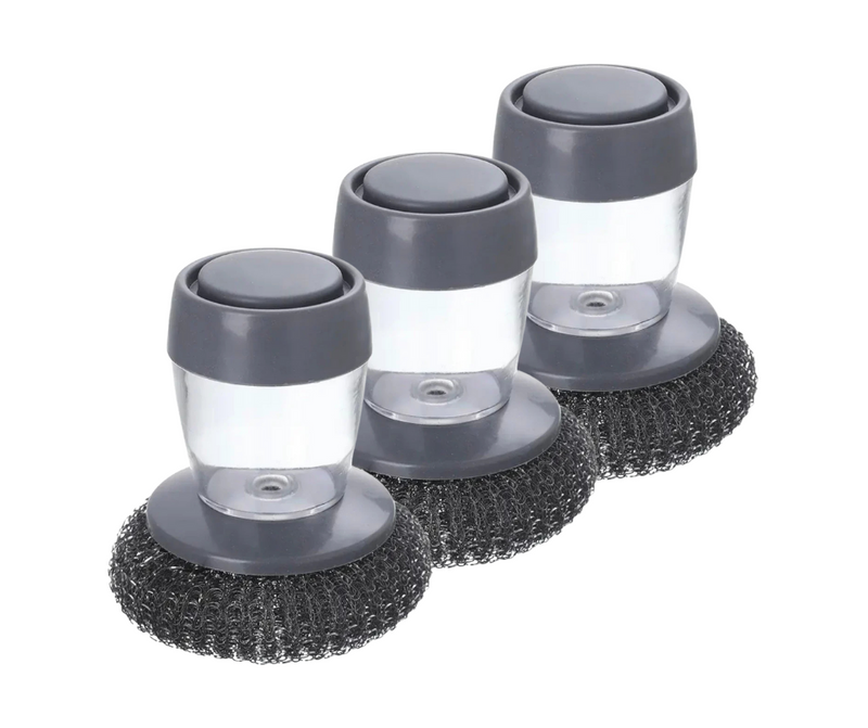 Escova De Aço Para Limpeza - AçoBrilho - COMPRE 2 E LEVE 3