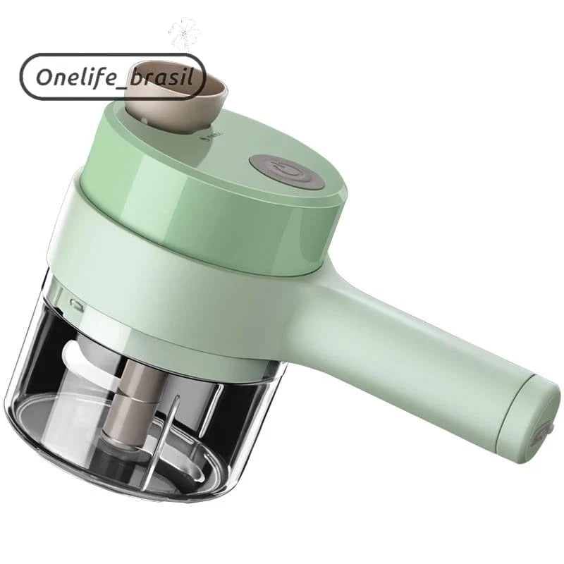 Triturador e Picador De alimentos Elétrico Portátil