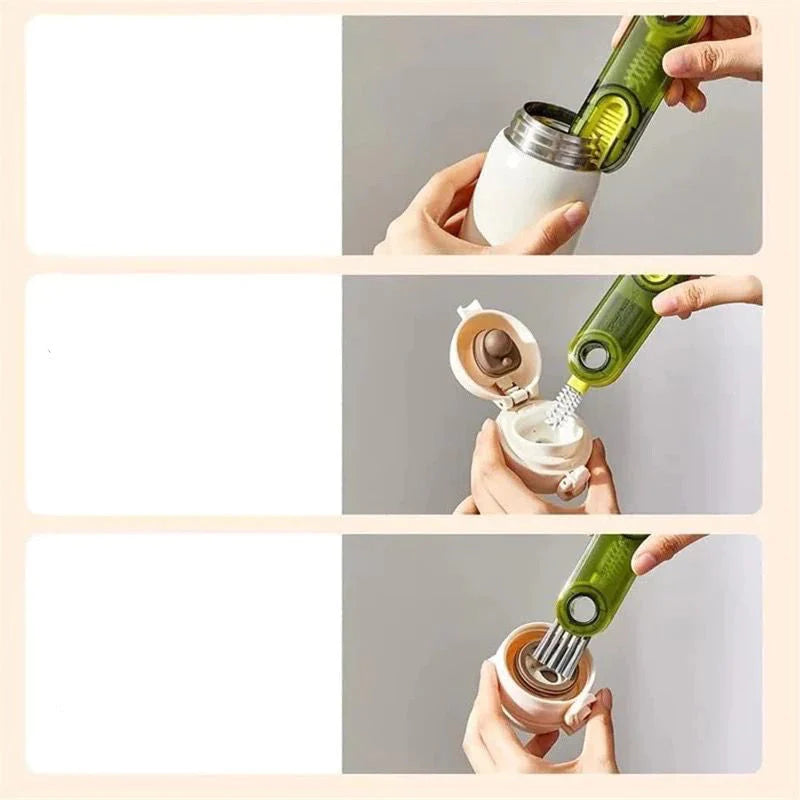 Escova De Limpeza Da Boca De Garrafa