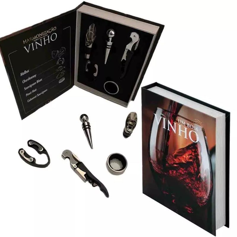 Kit Acessórios de Vinho