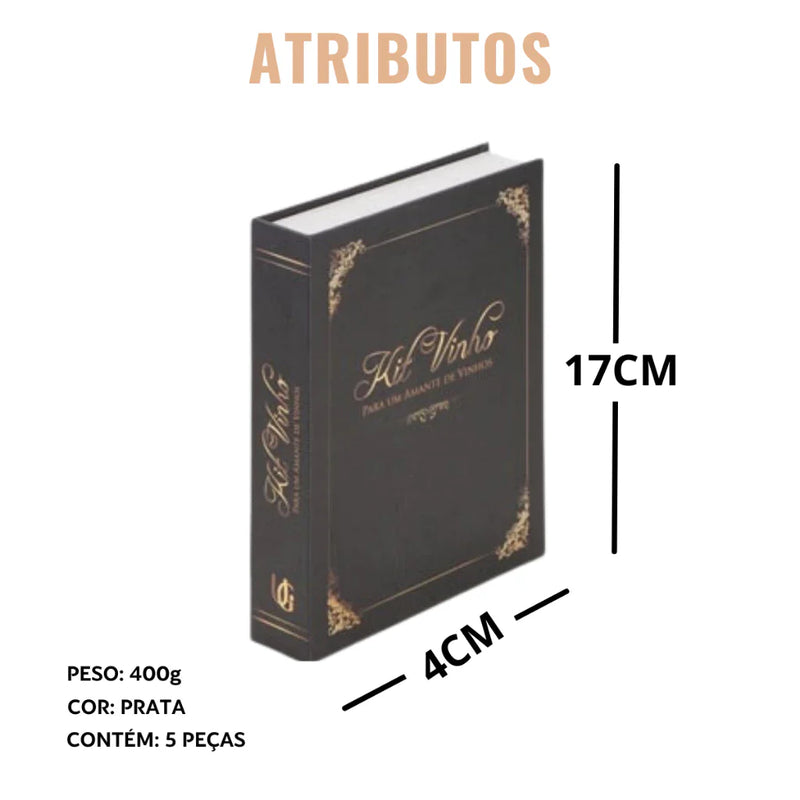 Kit Vinho 05 Peças