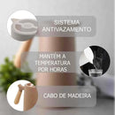 Garrafa Térmica 1L Premium Aço Inox