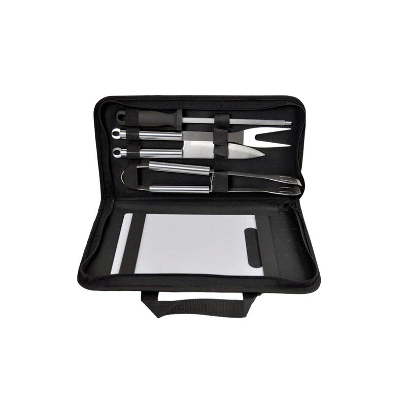 Kit Churrasco Inox 5 Peças