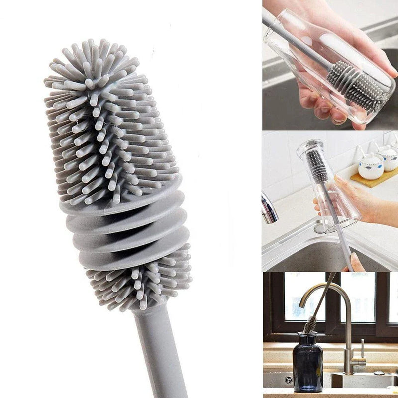 Escova de Silicone para Limpeza