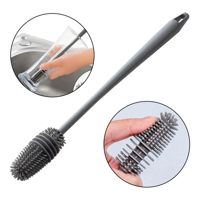 Escova de Silicone para Limpeza