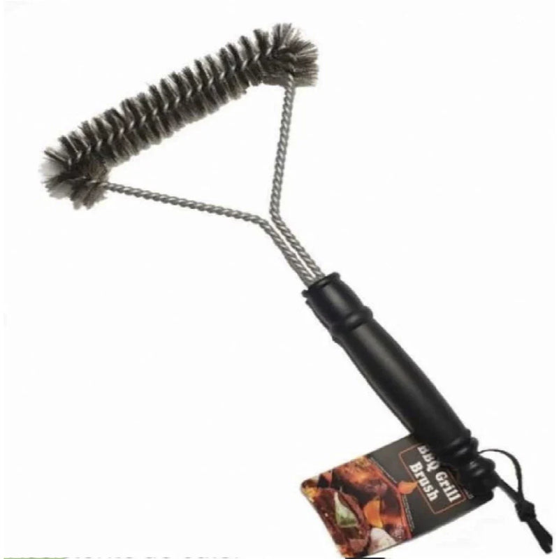 Escova Rolo de Aço Limpa Grelha
