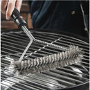 Escova Rolo de Aço Limpa Grelha