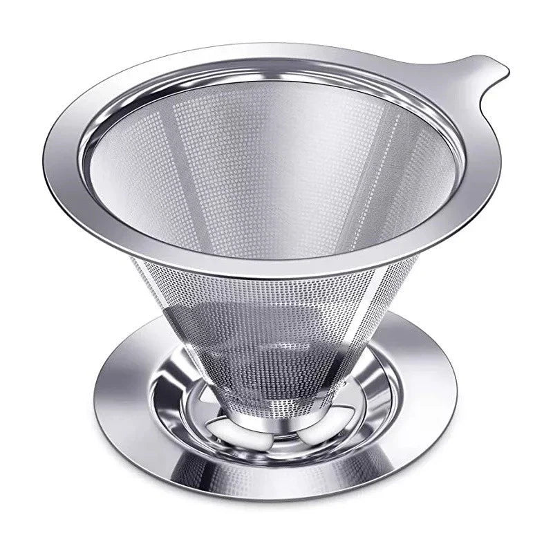 Coador de Café e Chá em Aço Inox