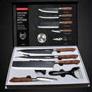 Kit de Facas Inox Antiaderentes