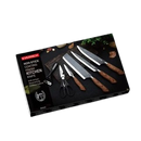 Kit de Facas Inox Antiaderentes