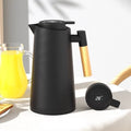 Garrafa Térmica com Termômetro 1L - FeimaCoffee + BRINDE: COADOR DE INOX