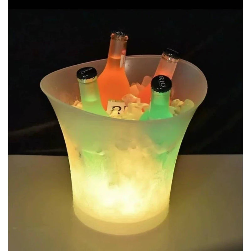 Balde de Gelo com Som e Luz