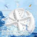 Mini Máquina de Lavar - TurbineWash + BRINDE: BALDE RETRÁTIL 10L