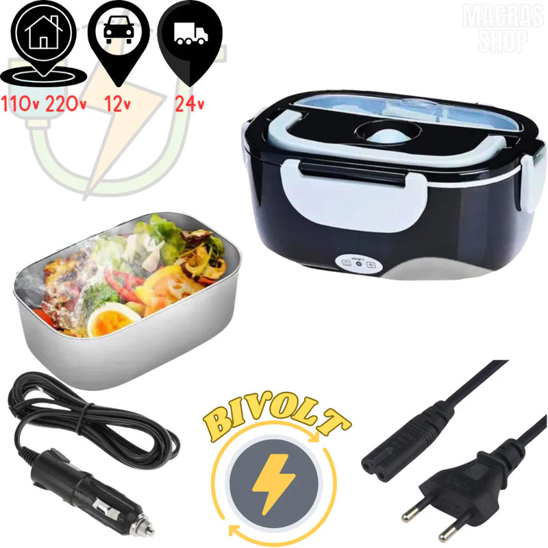 Marmita Elétrica - LunchBox - 50% OFF.
