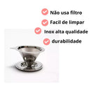 Coador de Café e Chá em Aço Inox