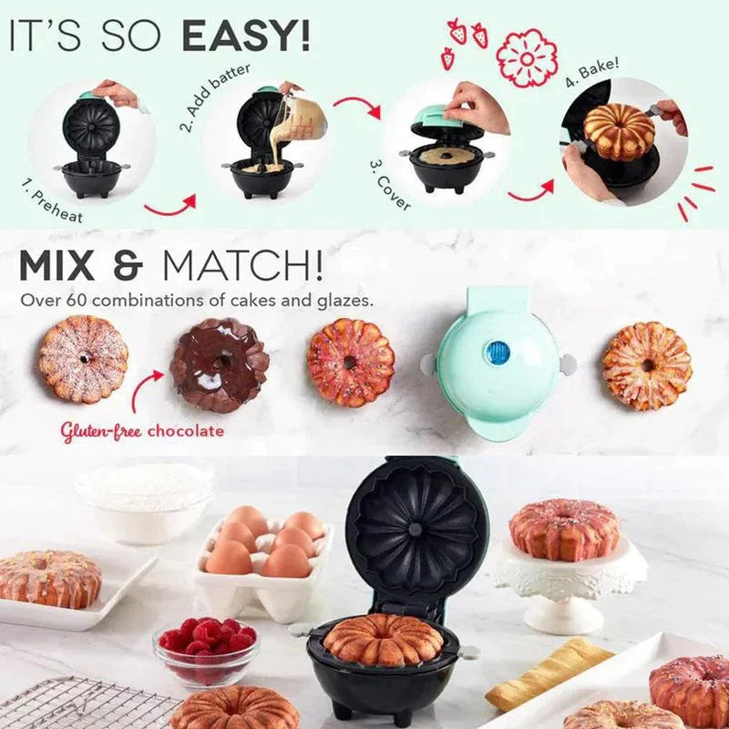 Assador de Bolo Elétrico - MasterCake - 50% OFF