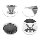 Coador de Café e Chá em Aço Inox