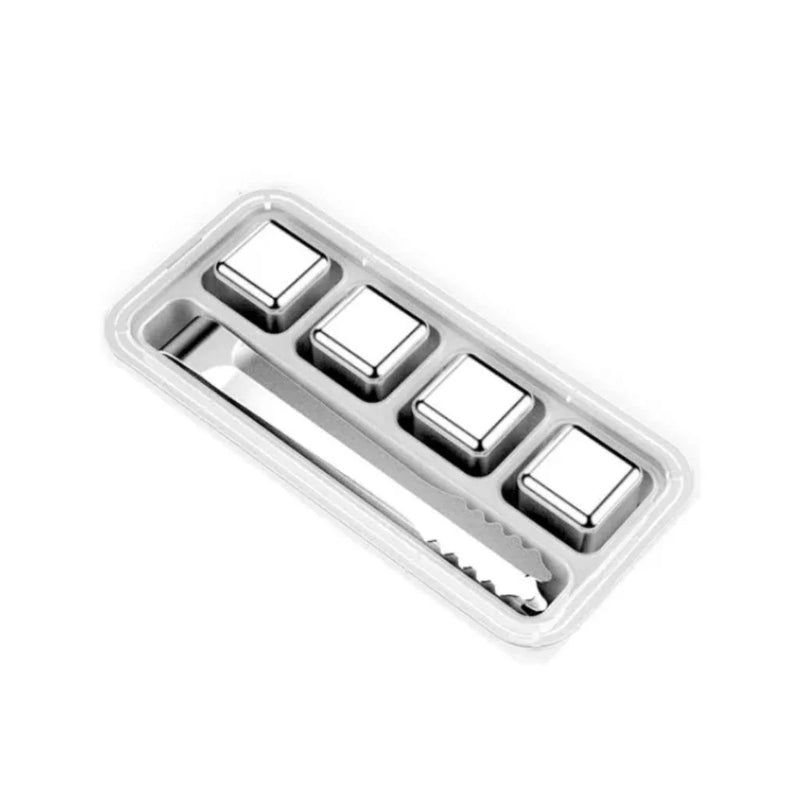 Cubos de Gelo de Aço Inox